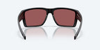 Costa Del Mar San Carlos Sunglasses - Velocity 21 Netplus Black + Gold Mirror Polarised Glass 580G