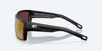 Costa Del Mar San Carlos Sunglasses - Velocity 21 Netplus Black + Gold Mirror Polarised Glass 580G