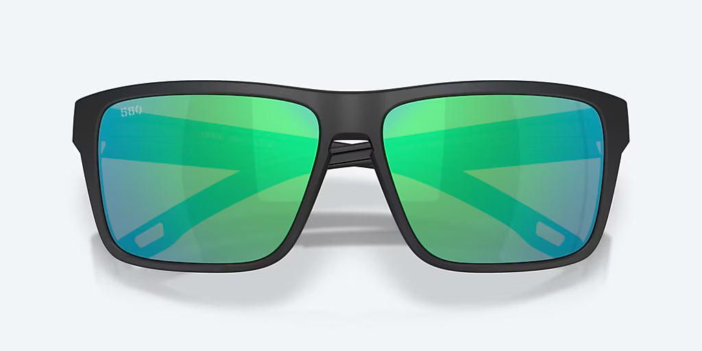 Costa Del Mar Tavi Sunglasses - Velocity 21 Netplus Black + Green Mirror Polarised Glass 580G