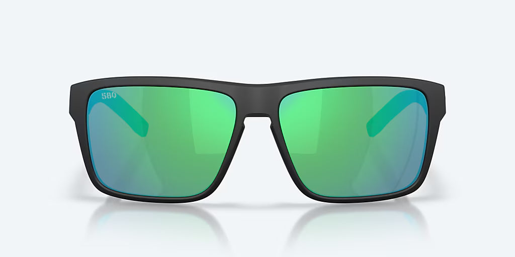 Costa Del Mar Tavi Sunglasses - Velocity 21 Netplus Black + Green Mirror Polarised Glass 580G