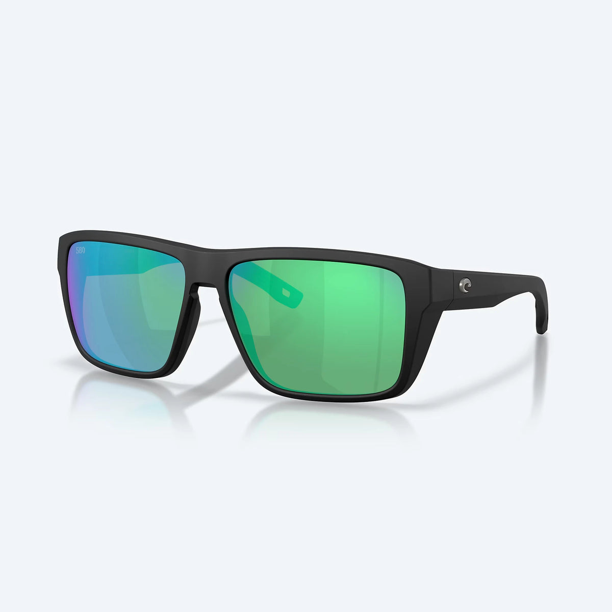 Costa Del Mar Tavi Sunglasses - Velocity 21 Netplus Black + Green Mirror Polarised Glass 580G