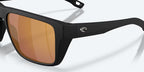 Costa Del Mar Tavi Sunglasses - Velocity 21 Netplus Black + Gold Mirror Polarised Glass 580G