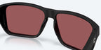 Costa Del Mar Tavi Sunglasses - Velocity 21 Netplus Black + Gold Mirror Polarised Glass 580G