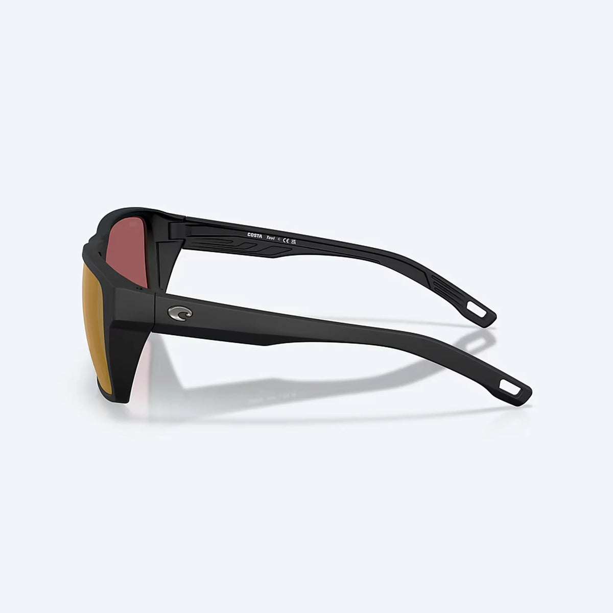 Costa Del Mar Tavi Sunglasses - Velocity 21 Netplus Black + Gold Mirror Polarised Glass 580G