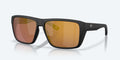 Costa Del Mar Tavi Sunglasses - Velocity 21 Netplus Black + Gold Mirror Polarised Glass 580G
