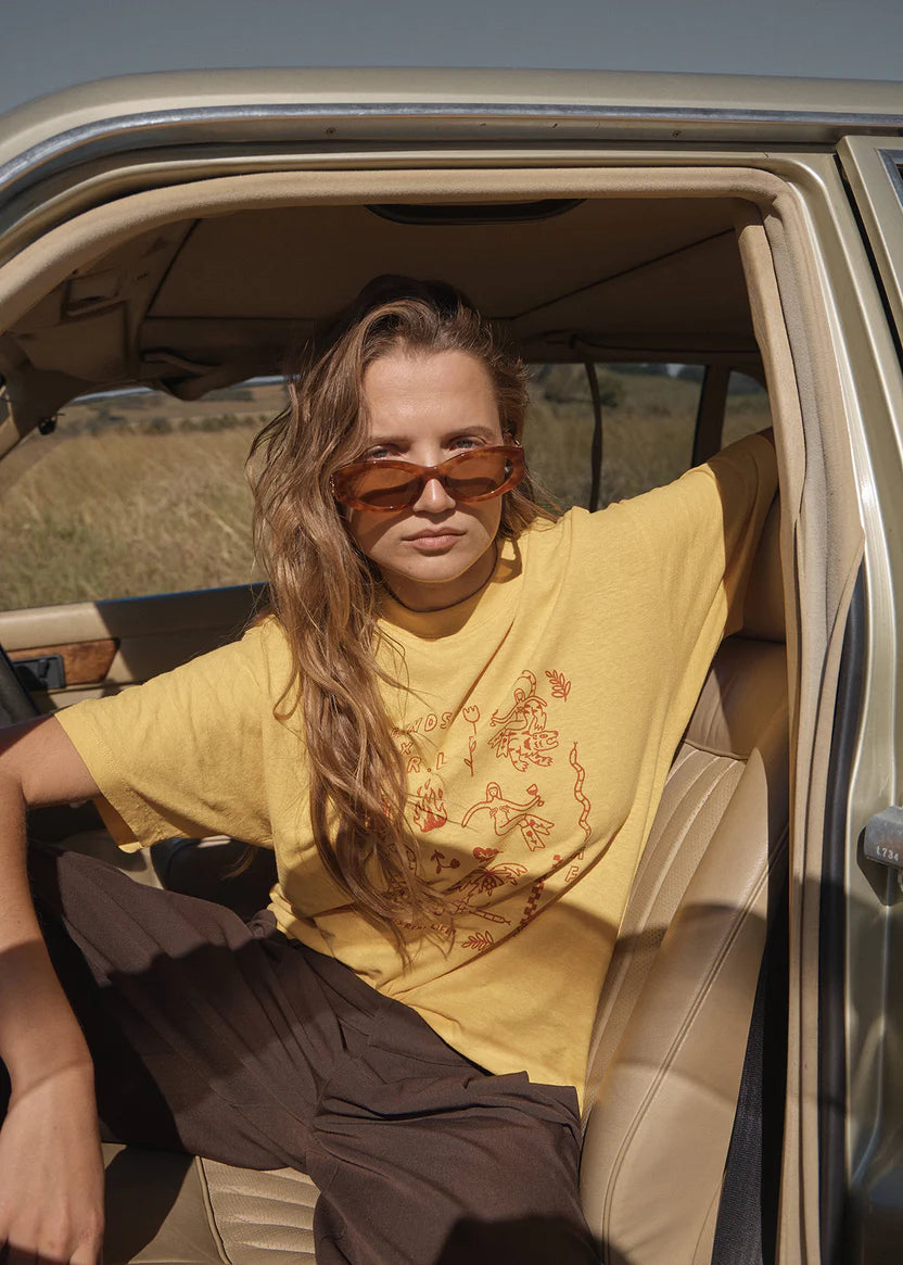 Holly Hemp Oversized Tee