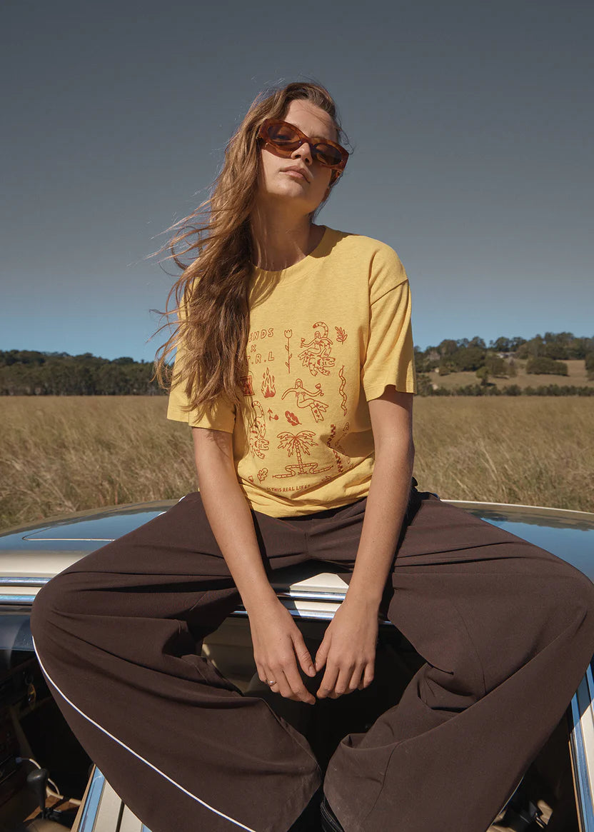 Holly Hemp Oversized Tee