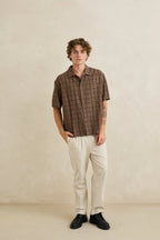 Relaxed Brady Check SS Shirt