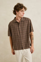 Relaxed Brady Check SS Shirt