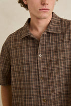 Relaxed Brady Check SS Shirt