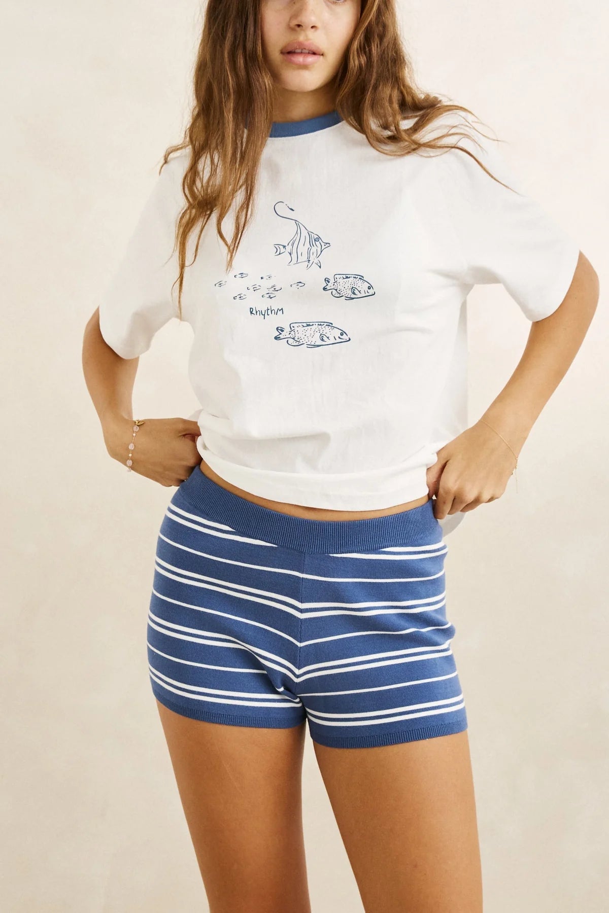 Vista Stripe Knit Short