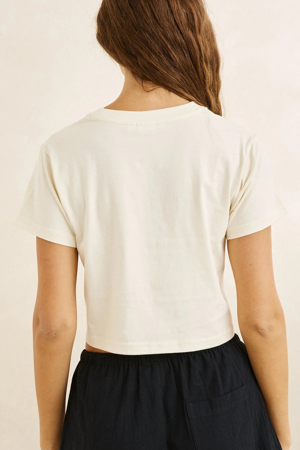 Georgia Floral Crop Crew Tee