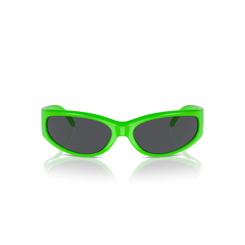 Arnette x Girl Skateboards Catish Sunglasses - Velocity 21 Yeah Green + Dark Grey