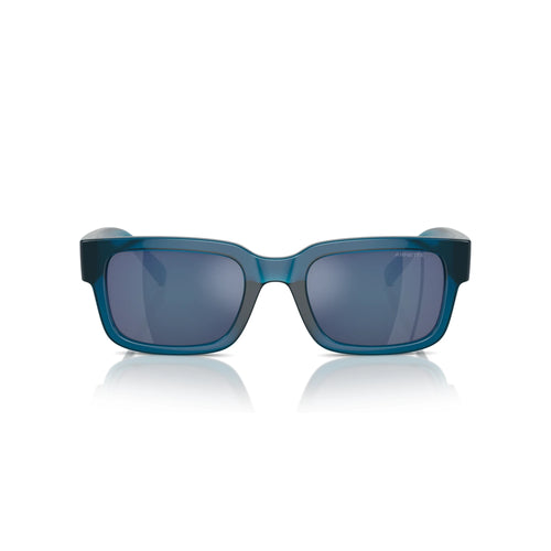 Arnette X Girl Skateboards Bigflip Sunglasses - Velocity 21 Transparent Blue + Blue Mirror