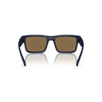 Arnette Omgee Sunglasses - Velocity 21 Matte Dark Blue + Dark Grey Mirror Water Polarised