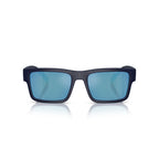 Arnette Omgee Sunglasses - Velocity 21 Matte Dark Blue + Dark Grey Mirror Water Polarised