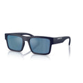 Arnette Omgee Sunglasses - Velocity 21 Matte Dark Blue + Dark Grey Mirror Water Polarised