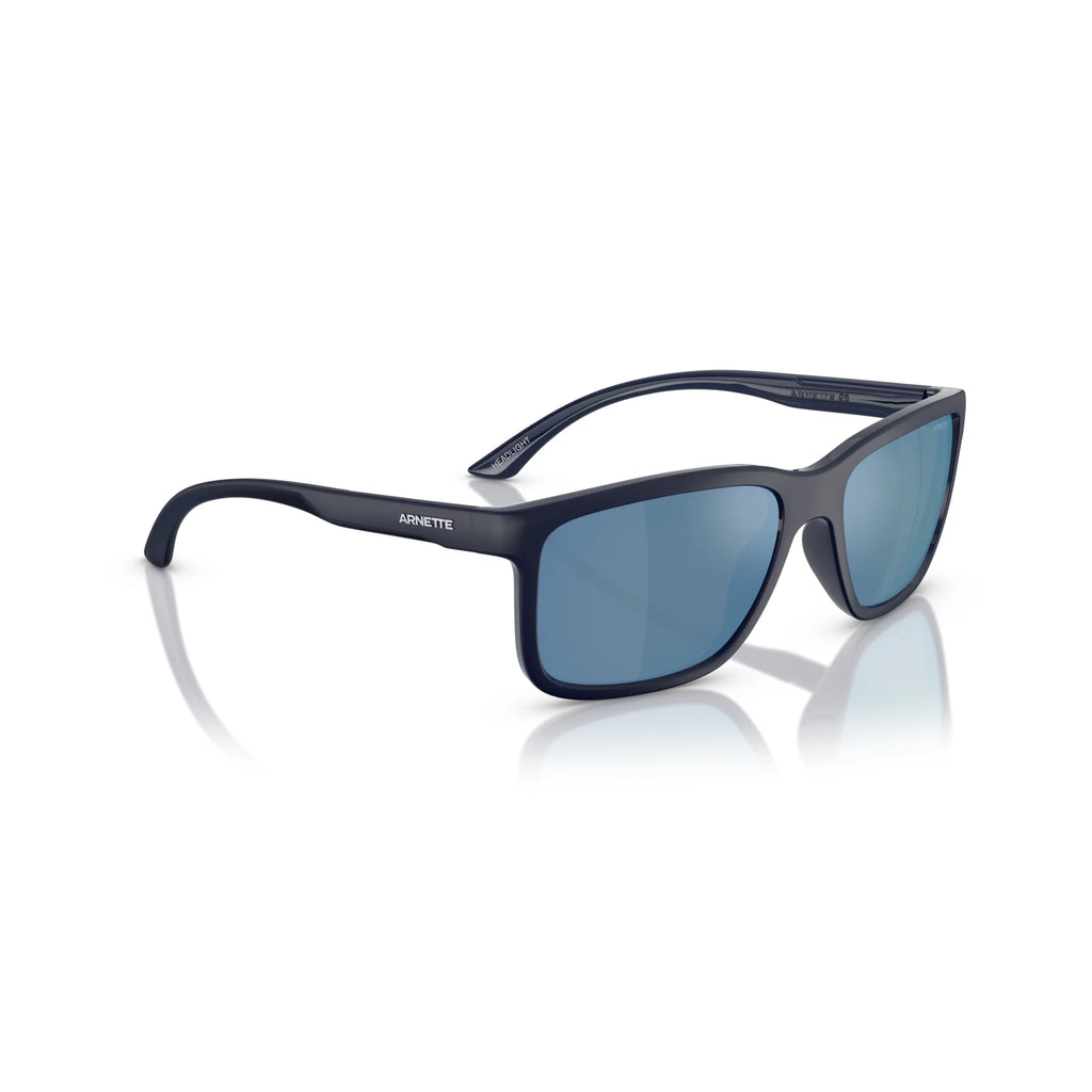 Arnette headlight sunglasses - Velocity 21 Dark Blue Matte Shiny + Dark Grey Mirror Water Polarised