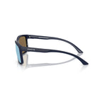 Arnette headlight sunglasses - Velocity 21 Dark Blue Matte Shiny + Dark Grey Mirror Water Polarised