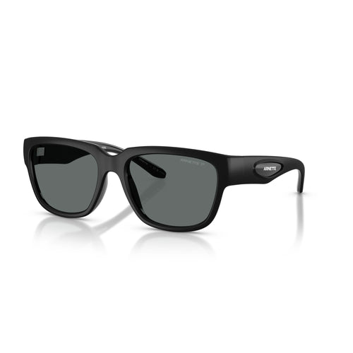 Arnette Bounce Sunglasses - Velocity 21 Black + Dark Grey Polarised