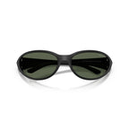 Arnette Raven Sunglasses - Velocity 21 Matte Recycled Black + Dark Green