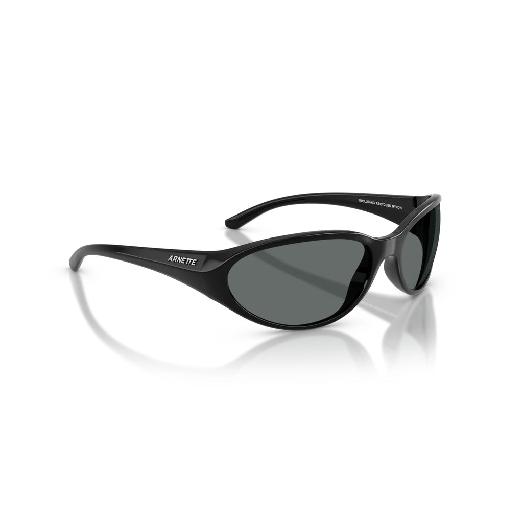 Arnette Raven Sunglasses - Velocity 21 Recycled Black + Dark Grey Polarised