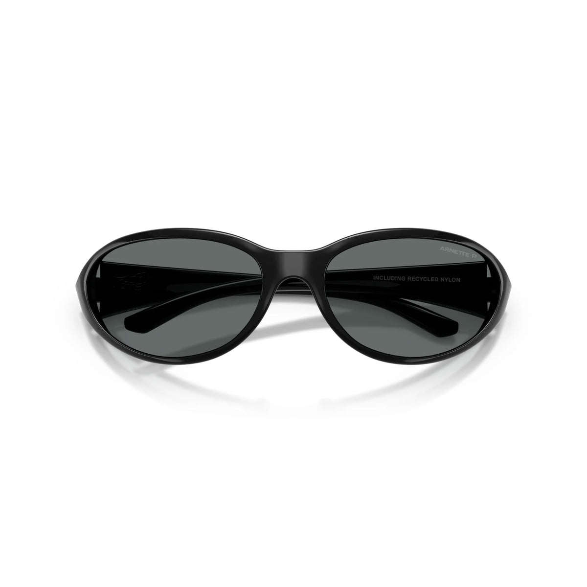 Arnette Raven Sunglasses - Velocity 21 Recycled Black + Dark Grey Polarised