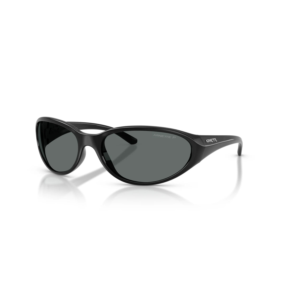 Arnette Raven Sunglasses - Velocity 21 Recycled Black + Dark Grey Polarised