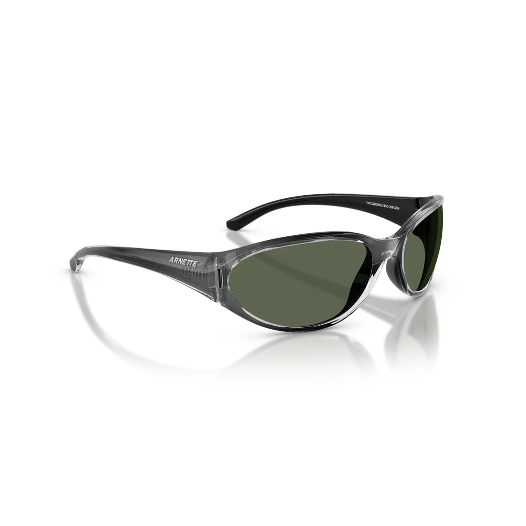 Arnette Raven Sunglasses - Velocity 21 Flashcoat Grey + Dark Green