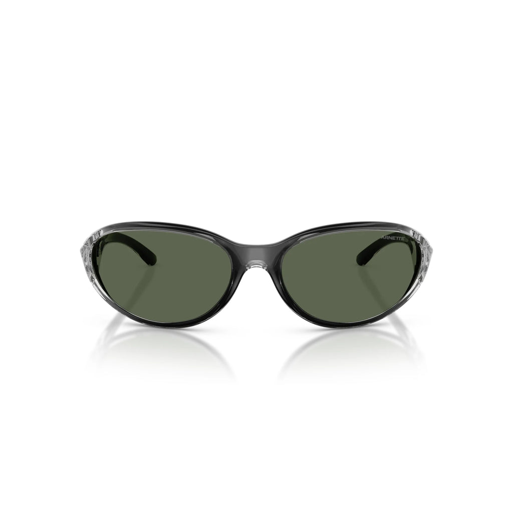 Arnette Raven Sunglasses - Velocity 21 Flashcoat Grey + Dark Green