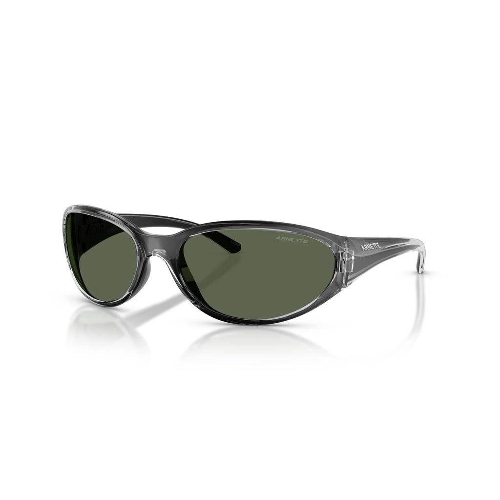 Arnette Raven Sunglasses - Velocity 21 Flashcoat Grey + Dark Green