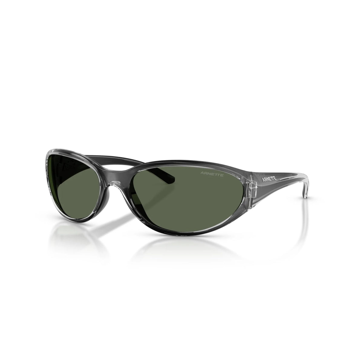 Arnette Raven Sunglasses - Velocity 21 Flashcoat Grey + Dark Green