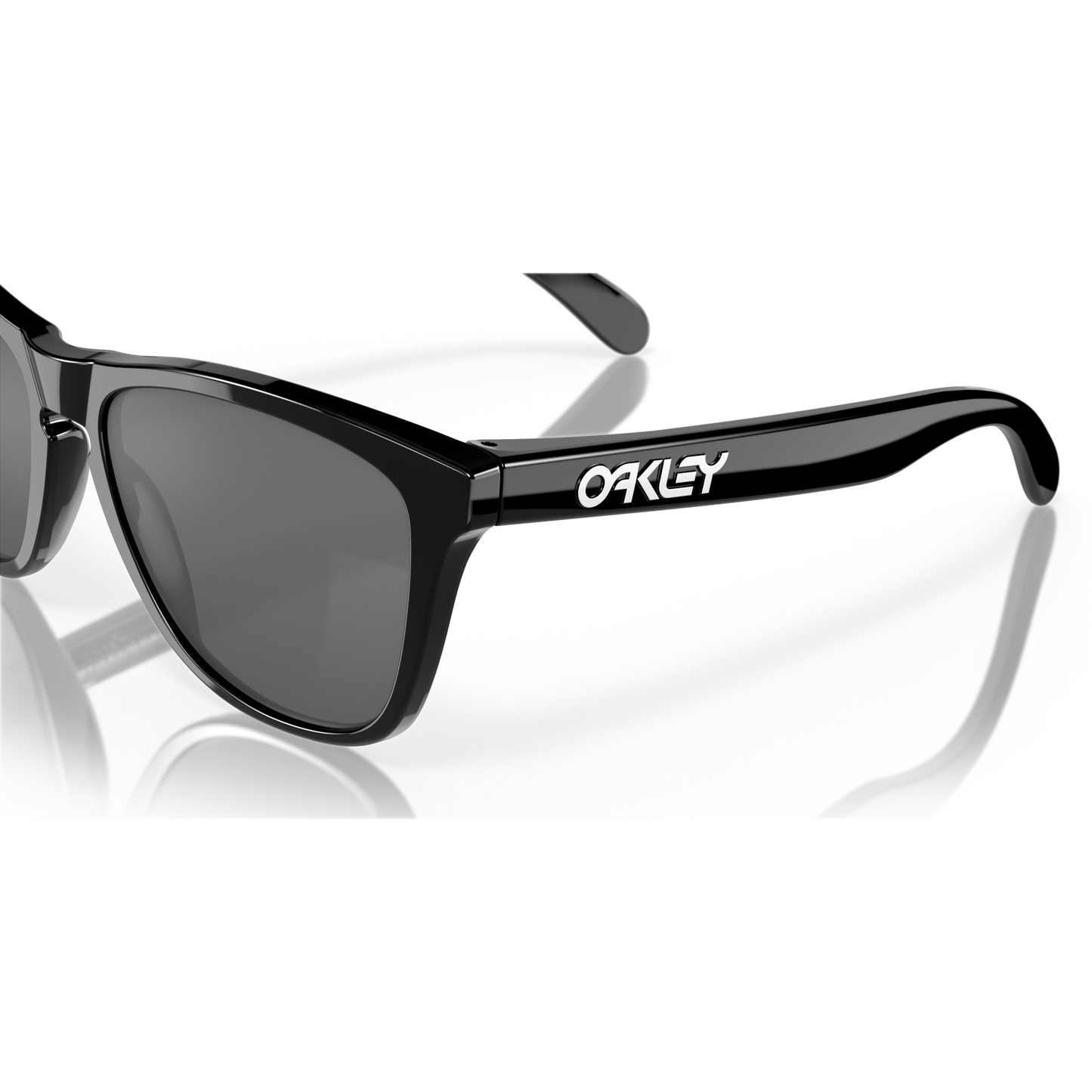 Oakley Frogskin Sunglasses - Velocity 21 Polished Black + Prizm Black