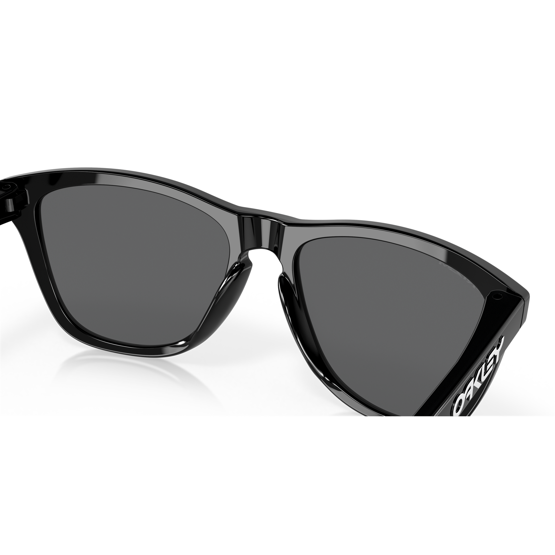 Oakley Frogskin Sunglasses - Velocity 21 Polished Black + Prizm Black
