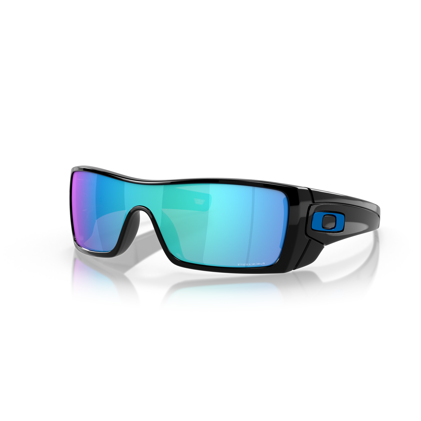 Oakley - Batwolf - Sunglasses - Velocity 21 Polished Black + Prizm Sapphire Iridium