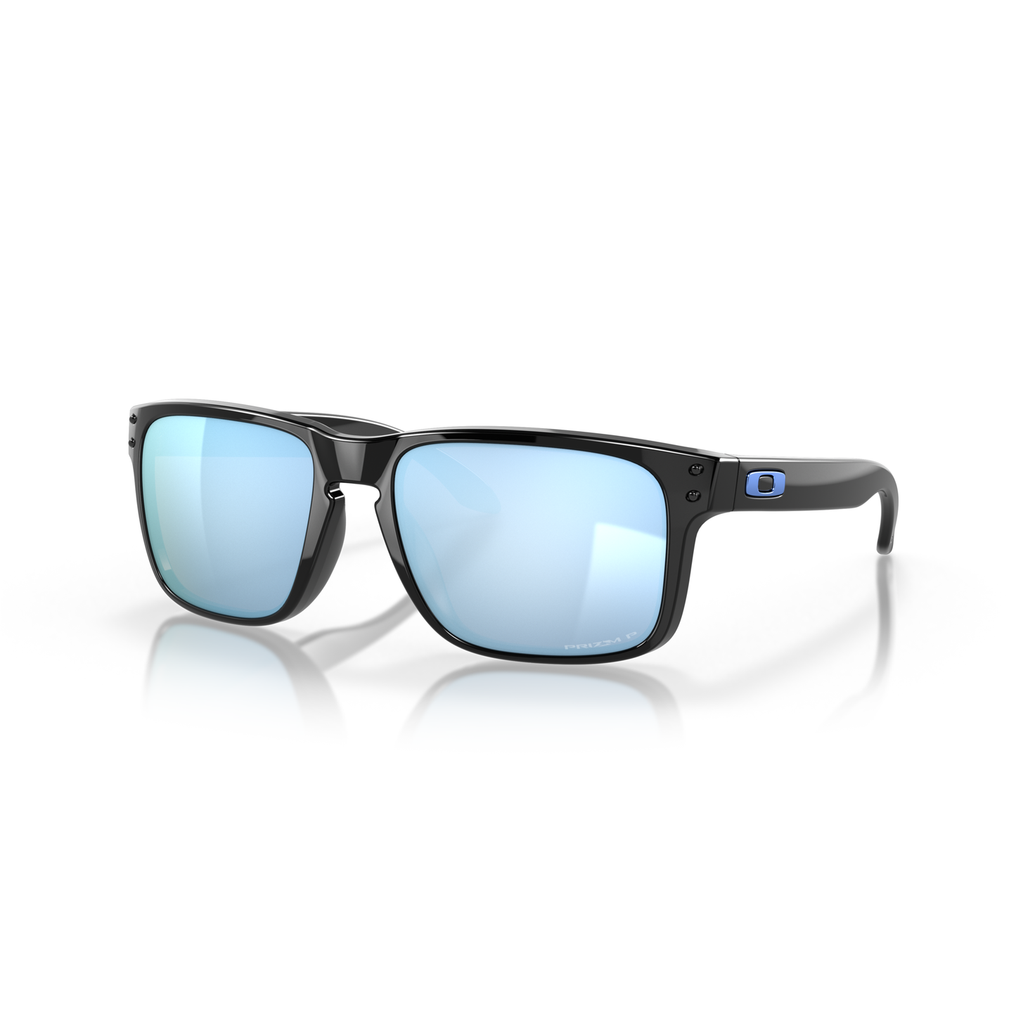 Oakley Holbrook Sunglasses - Velocity 21 Polished Black + Prizm Deep Water Polarised