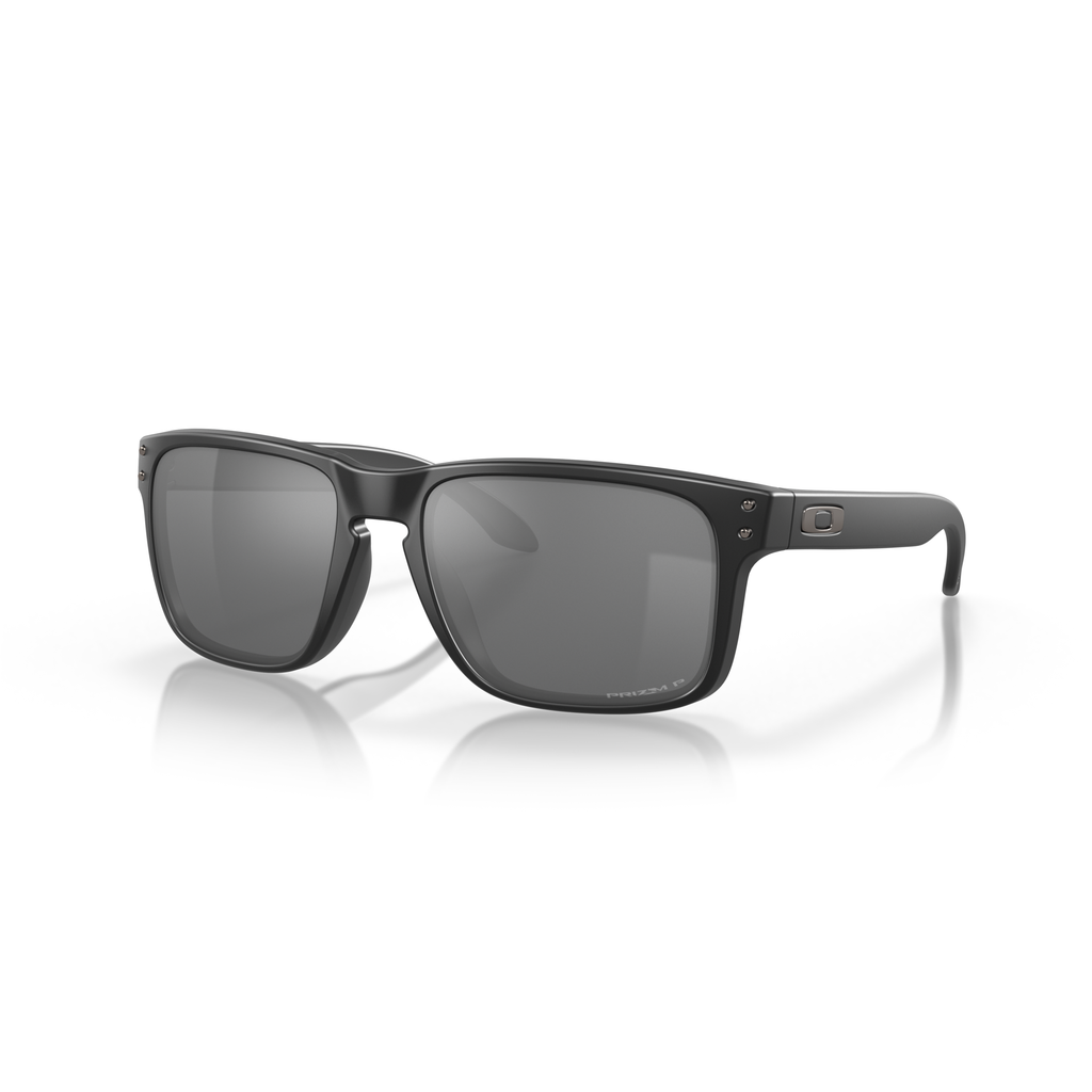 Oakley Holbrook Sunglasses - Velocity 21 Matte Black + Prizm Black Polarised