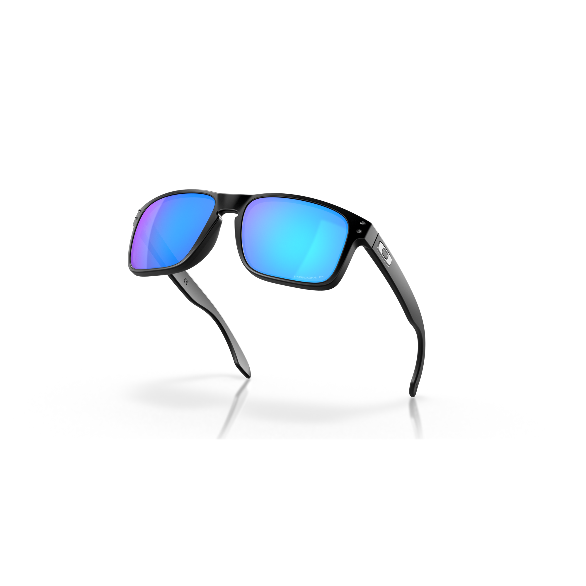 Oakley Holbrook Sunglasses - Velocity 21 Matte Black + Prizm Sapphire Polarised