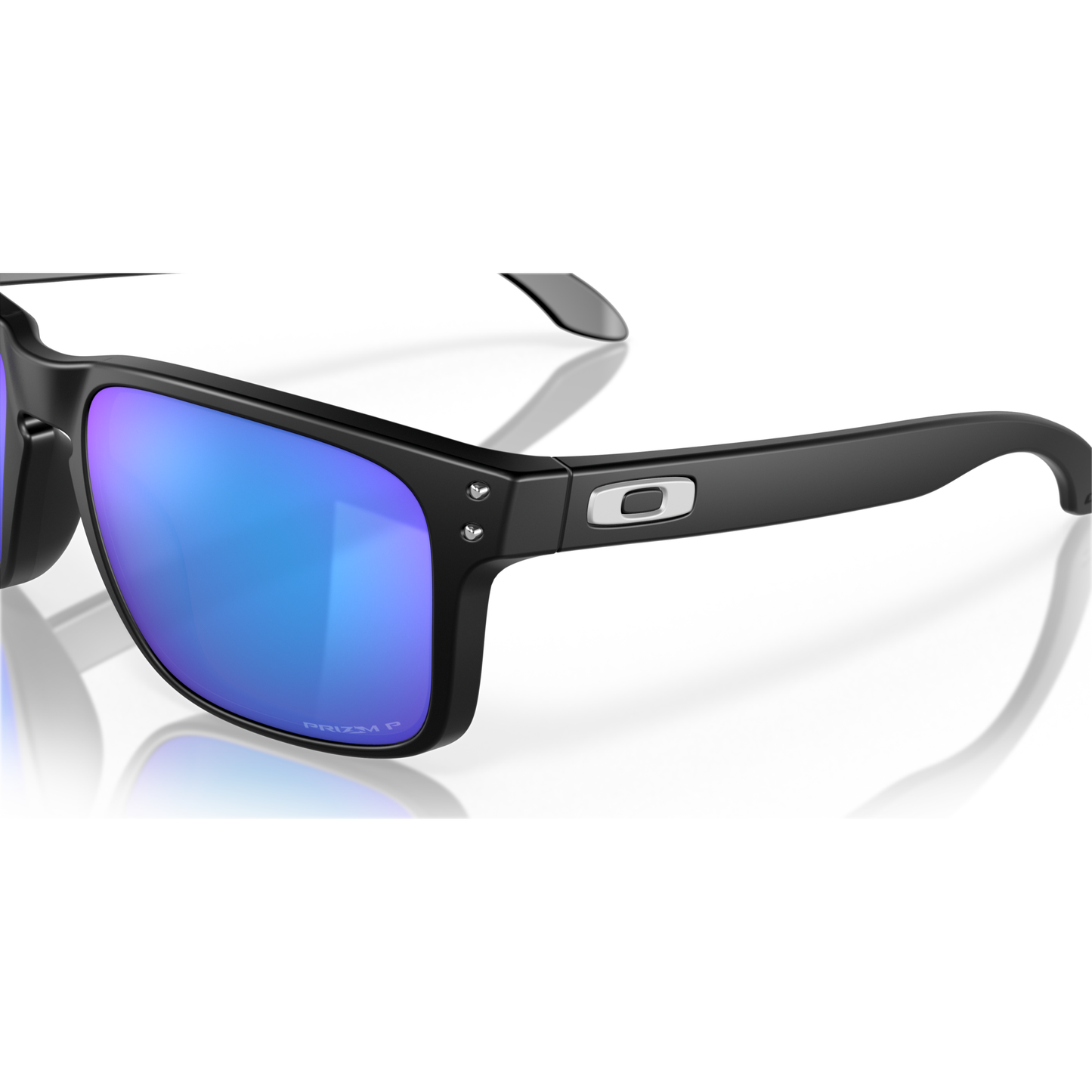Oakley Holbrook Sunglasses - Velocity 21 Matte Black + Prizm Sapphire Polarised