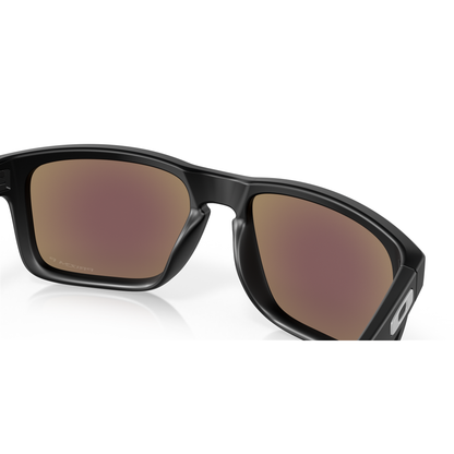 Oakley Holbrook Sunglasses - Velocity 21 Matte Black + Prizm Sapphire Polarised