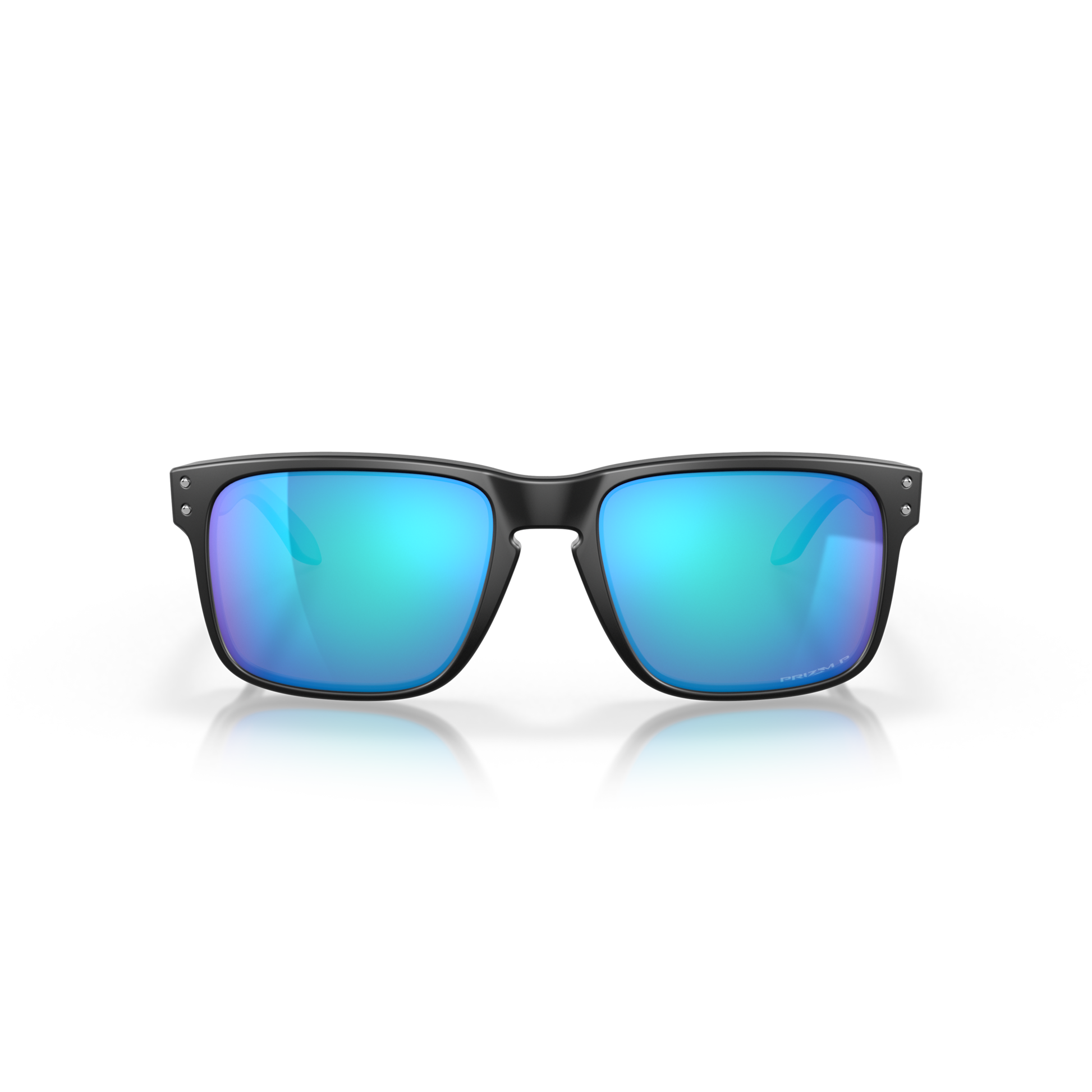 Oakley Holbrook Sunglasses - Velocity 21 Matte Black + Prizm Sapphire Polarised
