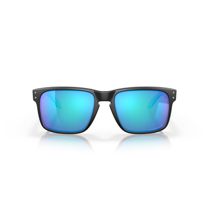 Oakley Holbrook Sunglasses - Velocity 21 Matte Black + Prizm Sapphire Polarised