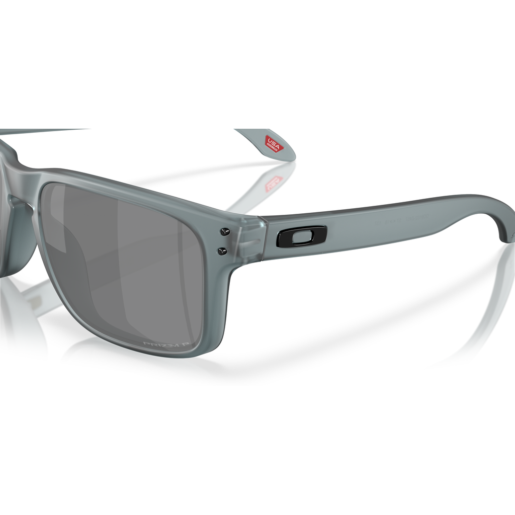 Oakley Holbrook Sunglasses - Velocity 21 Matte Crystal Black + Prizm Black Polarised
