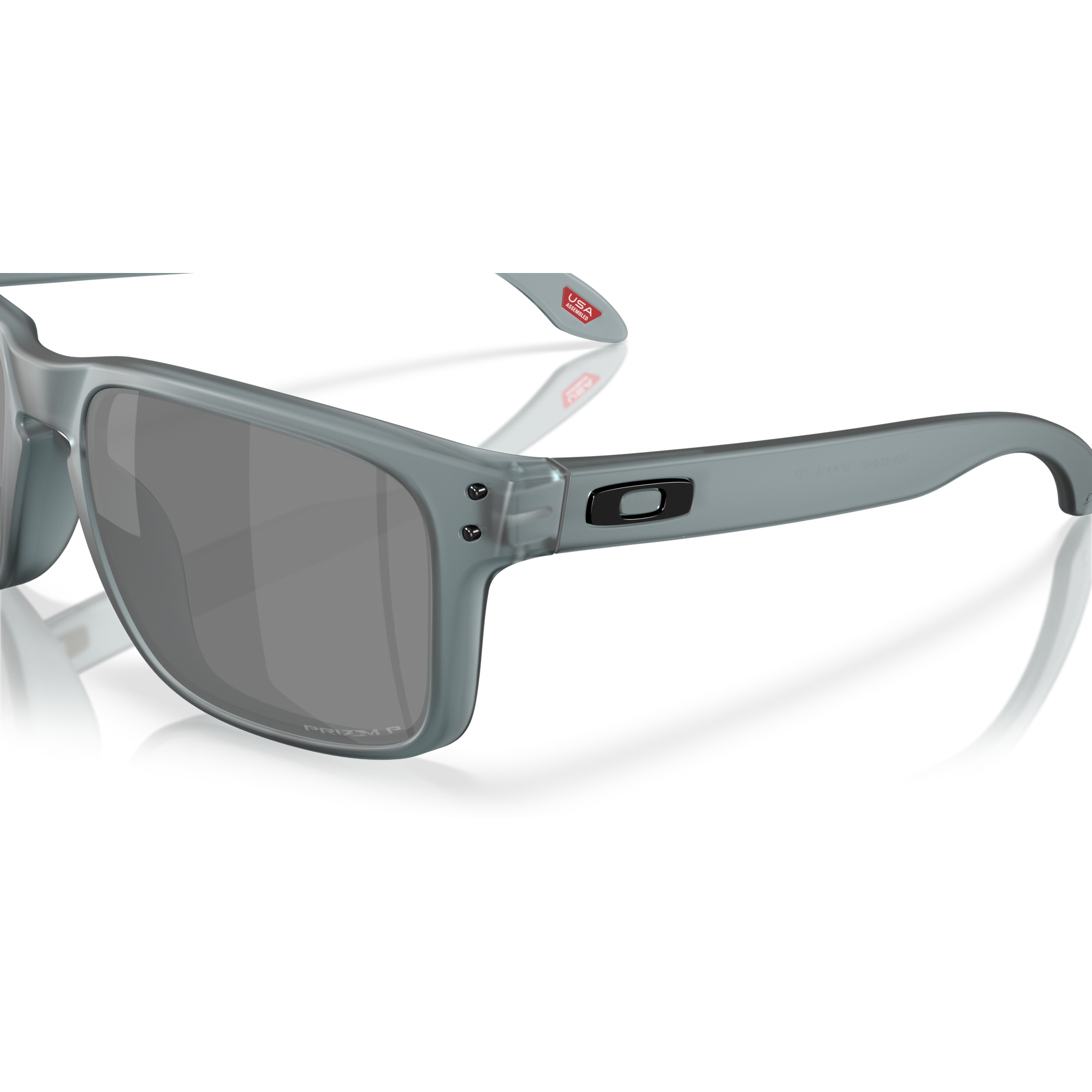 Oakley Holbrook Sunglasses - Velocity 21 Matte Crystal Black + Prizm Black Polarised