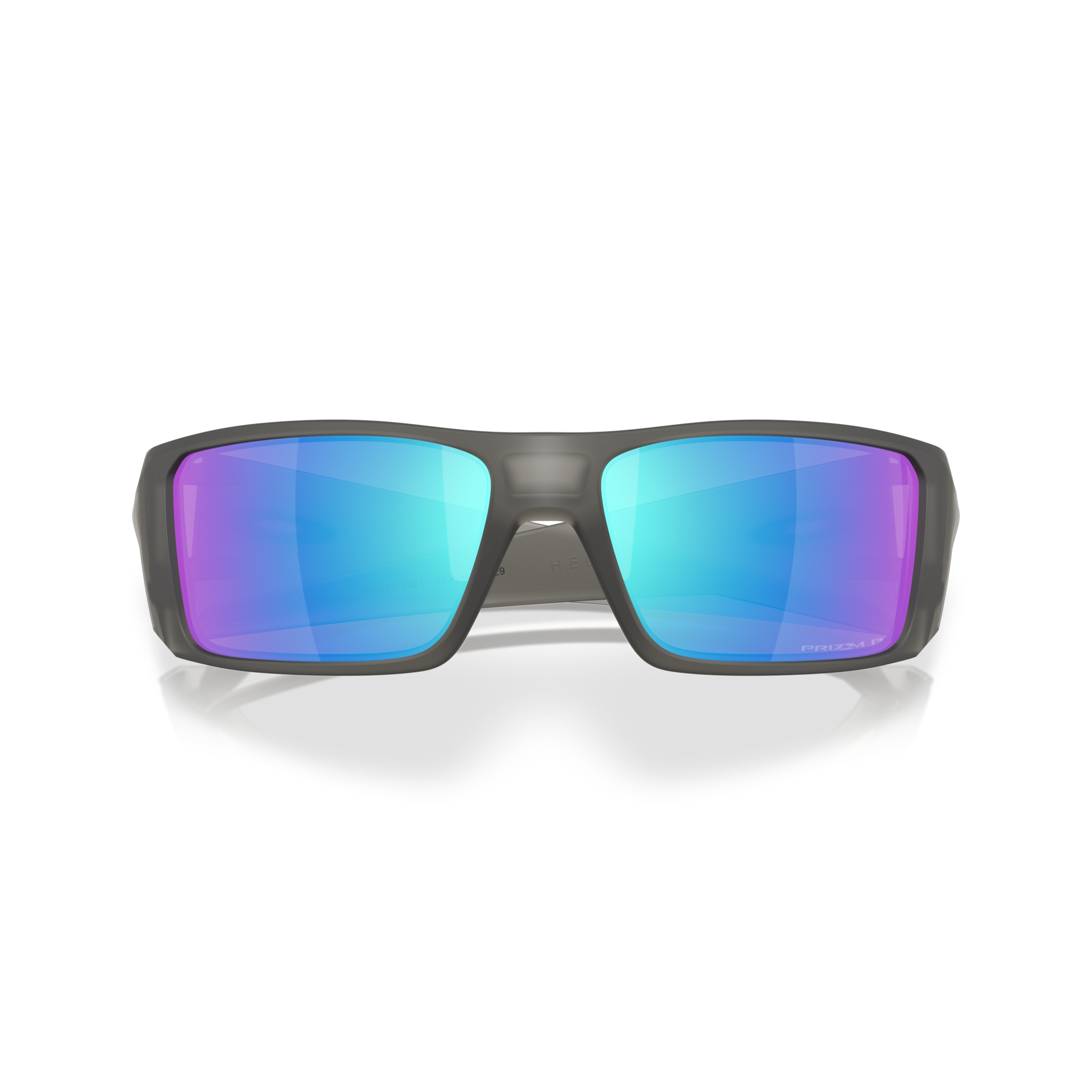 Oakley - Heliostat - Velocity 21 Matte Grey Smoke + Prizm Sapphire Polarised