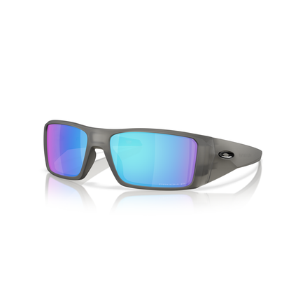 Oakley - Heliostat - Velocity 21 Matte Grey Smoke + Prizm Sapphire Polarised