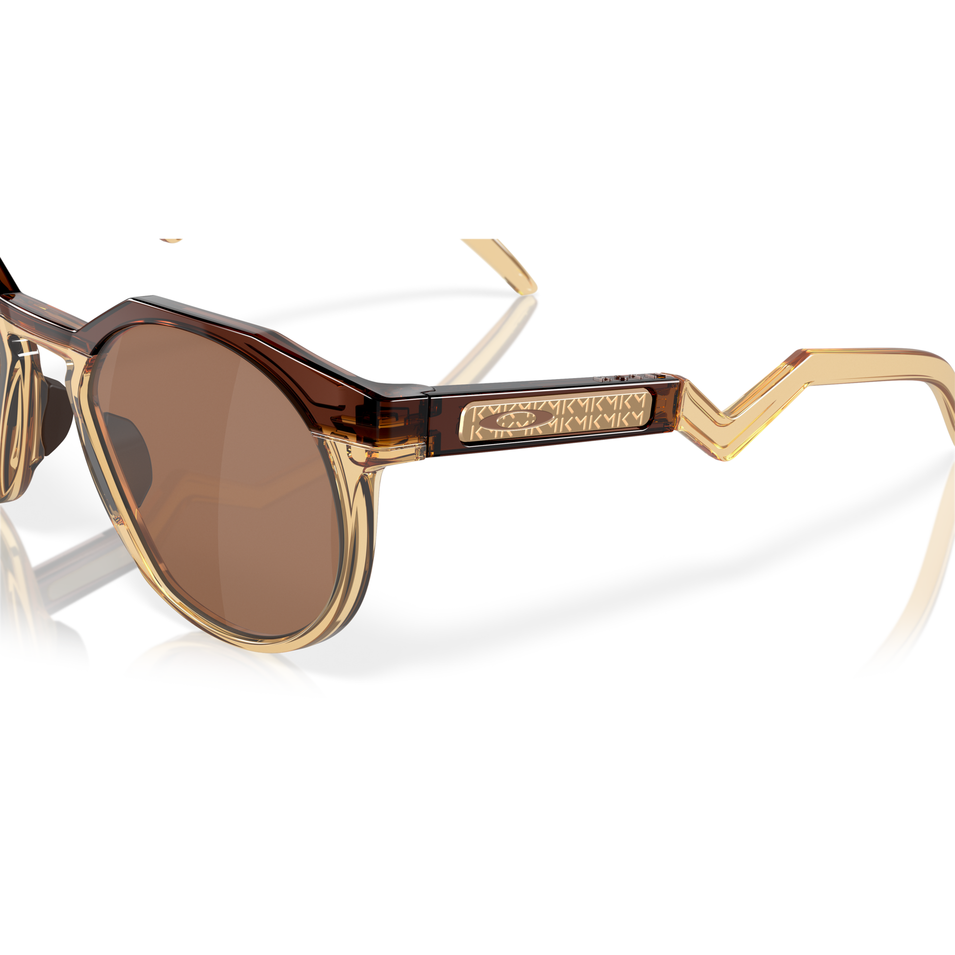 Oakley HSTN Sunglasses - Velocity 21 Amber/Light Curry + Prizm Tungsten