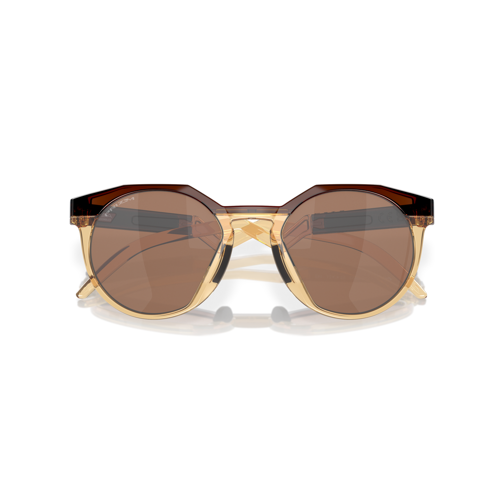Oakley HSTN Sunglasses - Velocity 21 Amber/Light Curry + Prizm Tungsten