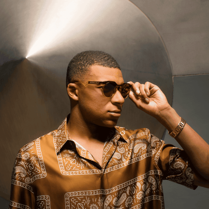 Oakley HSTN Sunglasses - Velocity 21 Amber/Light Curry + Prizm Tungsten