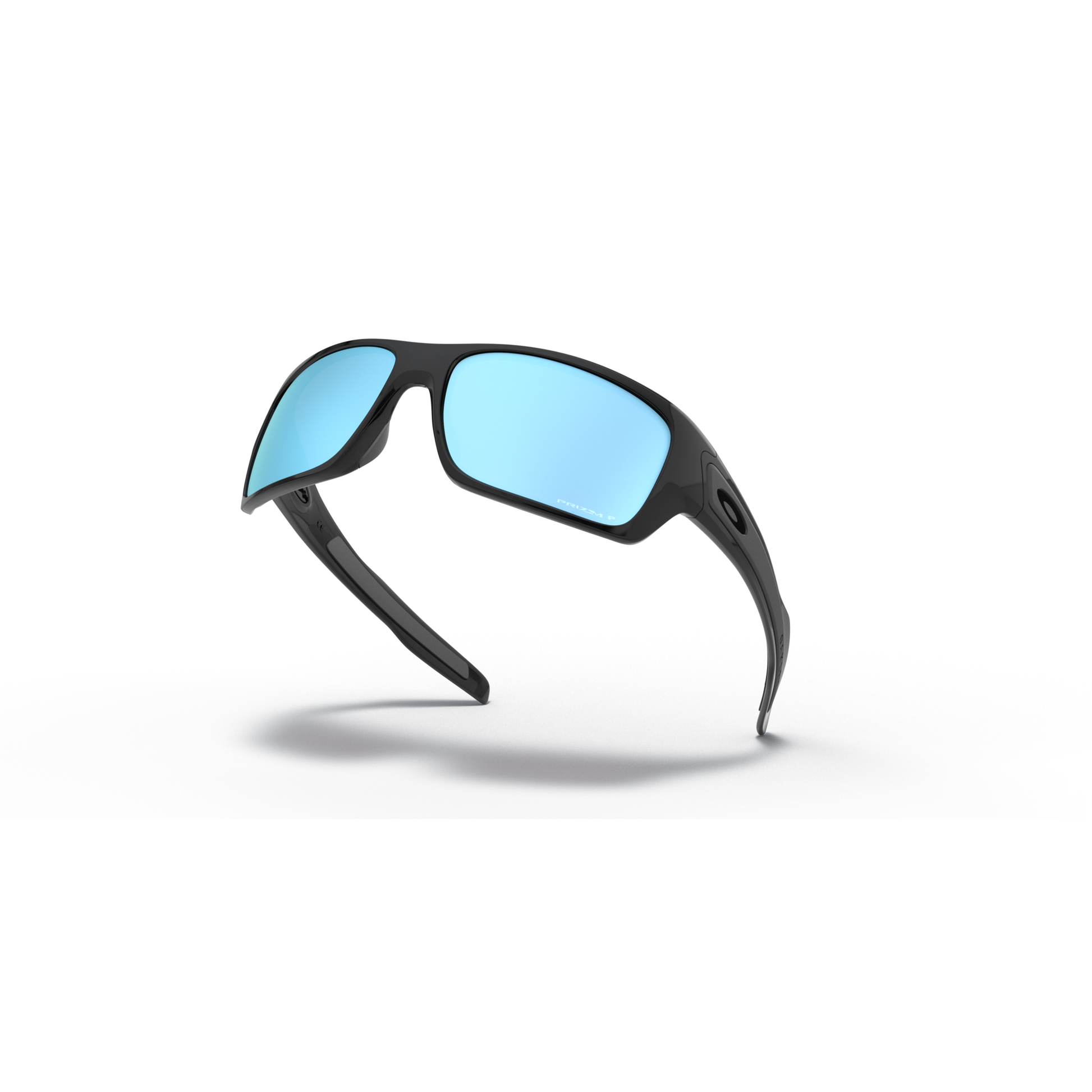 Oakley Turbine Sunglasses - Velocity 21 Polished Black + Prizm Deep Water Polarised